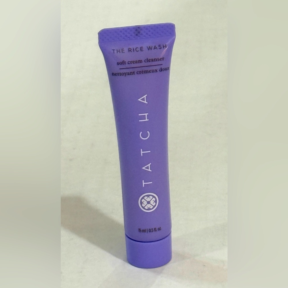 Tatcha The Rice Wash Soft Cream Cleanser‎ Face 15mL Travel Size - Deluxe Sample